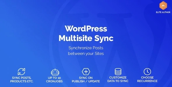 wordpress多站点数据同步插件：WordPress Multisite Sync